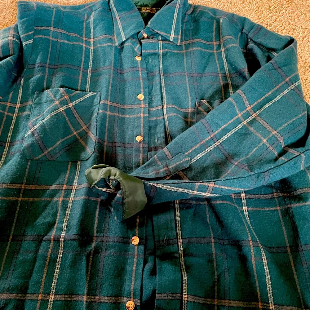 This is a flannel from a local boutique